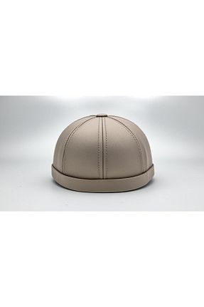 کلاه بژ زنانه پنبه ای GONCA ŞAPKA - کد 888976173