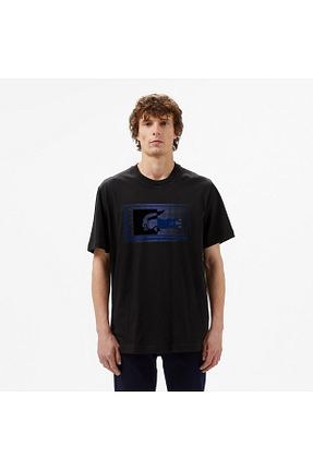 تیشرت مشکی مردانه رگولار Lacoste - کد 849697191
