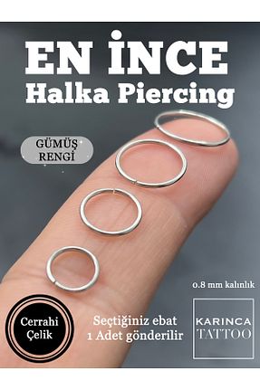 پیرسینگ طوسی Karınca Piercing - کد 892000547