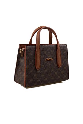 کیف دوشی قهوه ای زنانه چرم مصنوعی Armine - کد 797939420