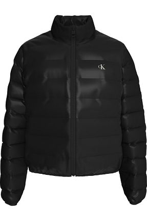 کاپشن مشکی زنانه پلی آمید Calvin Klein - کد 893322733