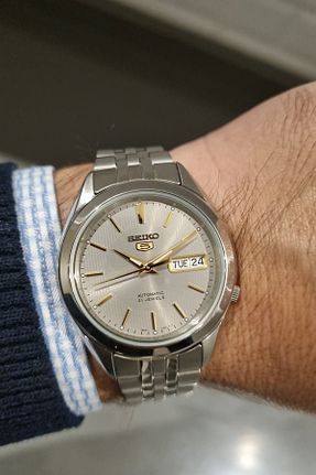 ساعت مچی متالیک مردانه 38 میلی متر Seiko - کد 887354839