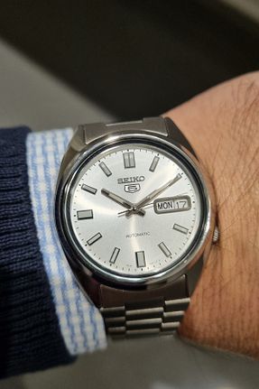 ساعت مچی متالیک مردانه 37 میلی متر Seiko - کد 887562801
