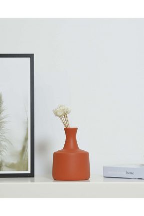 گلدان نارنجی سرامیک TROVE - کد 892135317