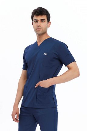 ست بالاتنه و پائین تنه سرمه ای مردانه بافتنی Yulauniform - کد 893331900
