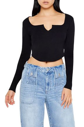 تیشرت مشکی زنانه رگولار Forever 21 - کد 892433496