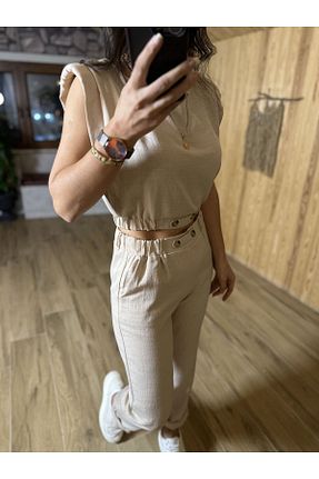 ست بالاتنه و پائین تنه طوسی زنانه caddstore - کد 892066328