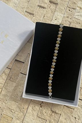 دستبند استیل (فولاد) رنگی استیل (فولاد) çelik takı - کد 933525232