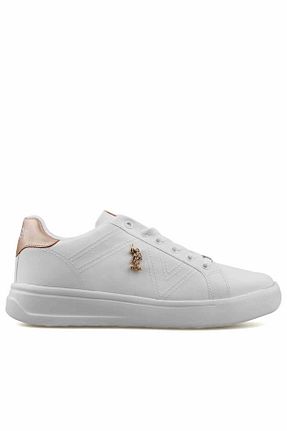 کفش پیاده روی سفید زنانه چرم اصل U.S. Polo Assn. - کد 472821122