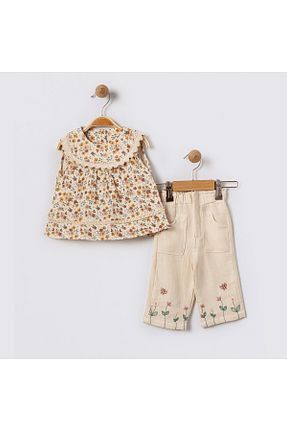 ست نوزادی صورتی بچه گانه پنبه پلی استر Bulut Baby - کد 892067093