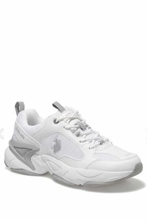 کفش پیاده روی سفید زنانه پارچه ای U.S. Polo Assn. - کد 905065396