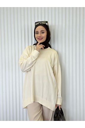 تونیک حجاب نباتی زنانه تریکو cefwomans - کد 893340694