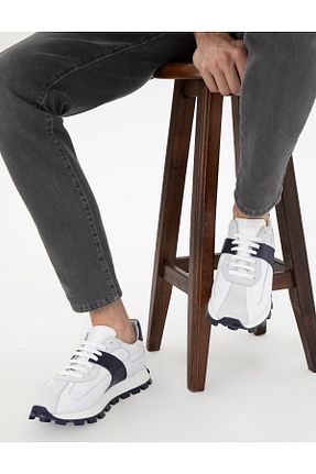 کفش کژوال سفید مردانه پاشنه کوتاه (1 - 4 سانتی متر) Pierre Cardin - کد 892066878