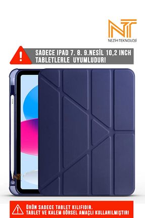 کیف تبلت سرمه ای Apple Uyumlu Nezih Case - کد 67902744