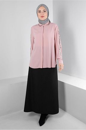 دامن حجاب مشکی زنانه رگولار Alvina - کد 797086389