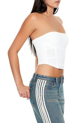 بلوز سفید زنانه رگولار Forever 21 - کد 892505735