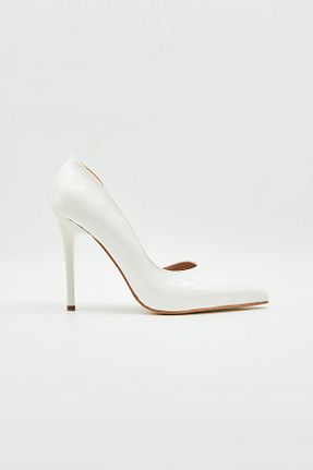 کفش استایلیتو سفید پاشنه نازک Jatta Shoes - کد 893347721