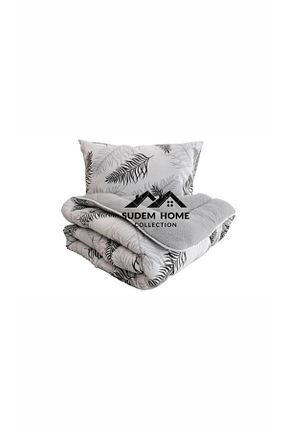 لحاف تکنفره طوسی Silikon Sudemhome - کد 820632562