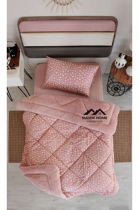 لحاف تکنفره صورتی Silikon Sudemhome - کد 783509909
