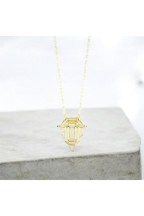 گردنبند جواهر طلائی زنانه Accessoryshop - کد 892232148
