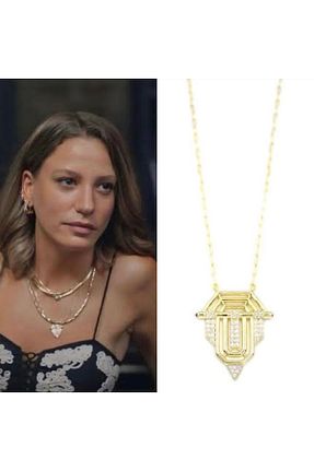 گردنبند جواهر طلائی زنانه Accessoryshop - کد 892232148