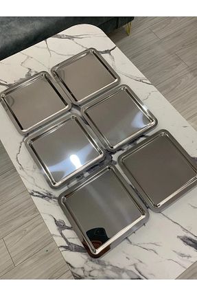 سینی رنگی استیل ضد زنگ MGEStore - کد 892257052