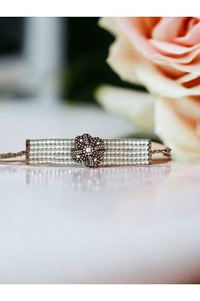 دستبند مروارید سفید FAYRA ACCESSORIES - کد 895217644