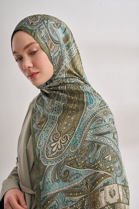شال خاکی زنانه پلی استر ARMANDA - کد 892269568