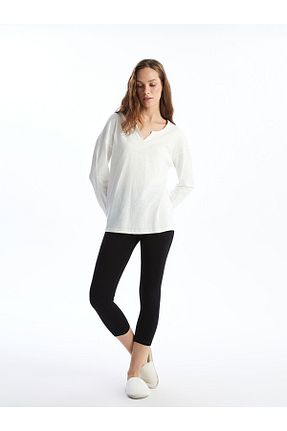 ساق شلواری سبز زنانه بافتنی LC Waikiki - کد 892269186