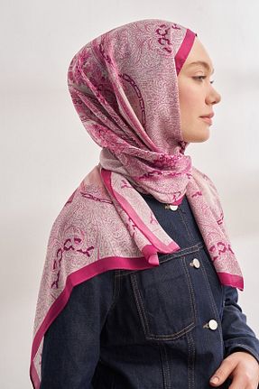 شال صورتی زنانه پلی استر ARMANDA - کد 892280542