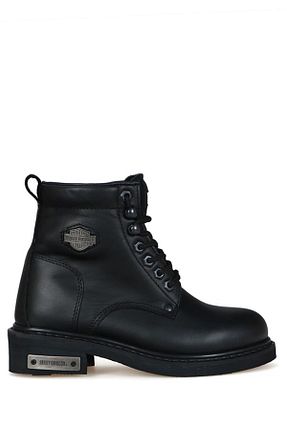 بوت / نیم بوت مشکی زنانه چرم خالص Harley Davidson - کد 444685039
