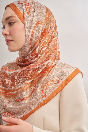 شال نارنجی زنانه پلی استر ARMANDA - کد 892280574