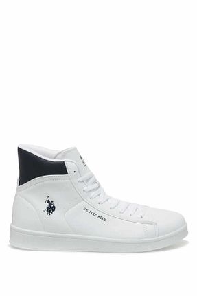بوت / نیم بوت سفید زنانه چرم مصنوعی U.S. Polo Assn. - کد 794844914