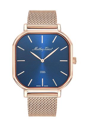 ساعت مچی صورتی مردانه 41-45 میلی متر Mathey-Tissot - کد 892298051