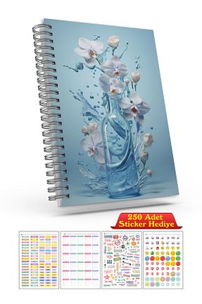 سر رسید آبی Spiralli cabuk baskı - کد 783786556