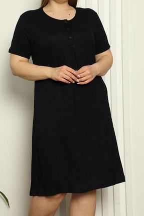 لباس شب بارداری مشکی زنانه ساده Nicoletta - کد 269553856