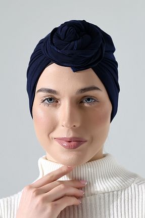شال سرمه ای زنانه پلی استر ihvanonline - کد 892315251