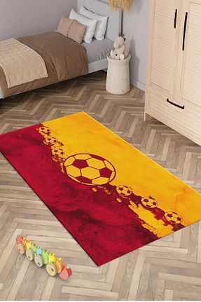 فرش بچه گانه قرمز پلی استر MENTEŞ HOME - کد 892333437