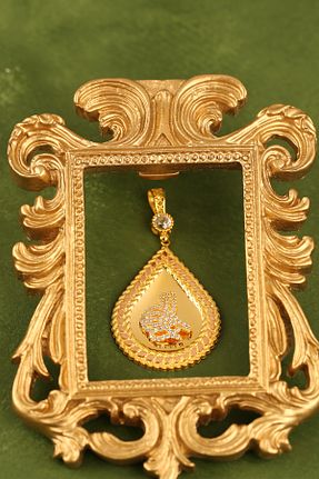 مدال نارنجی 8 عیار Çgk Çiğdem Gürel Kuyumculuk - کد 892342784