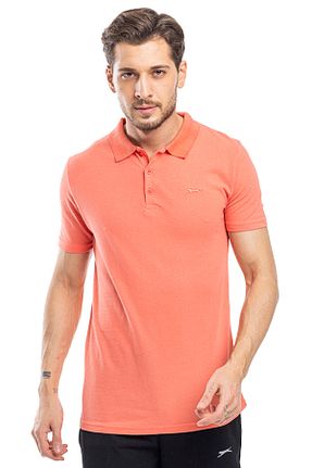 پولوشرت نارنجی مردانه %100 پنبه Slazenger - کد 86378575