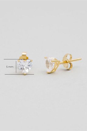 گوشواره نقره زرد زنانه 925 عیار So Chic - کد 831965931