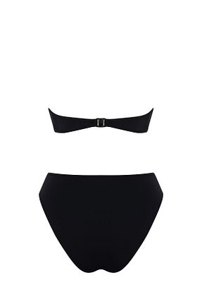 ست بیکینی مشکی زنانه لیکرا SAILOR moda - کد 806564388