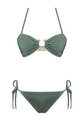 ست بیکینی آبی زنانه لیکرا SAILOR moda - کد 805845416