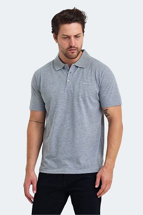 پولوشرت طوسی مردانه %100 پنبه Slazenger - کد 95502527