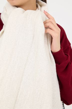 شال بژ زنانه اکریلیک Addax - کد 750438115