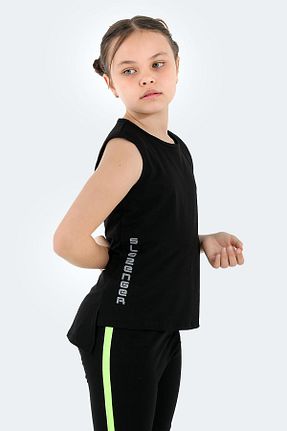 تیشرت مشکی بچه گانه رگولار Slazenger - کد 318852916
