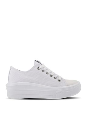 کفش اسنیکر سفید زنانه بند دار Slazenger - کد 733971458