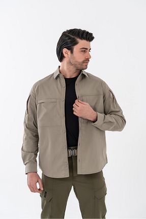 پیراهن طوسی مردانه رگولار Combat Tactical - کد 815771550