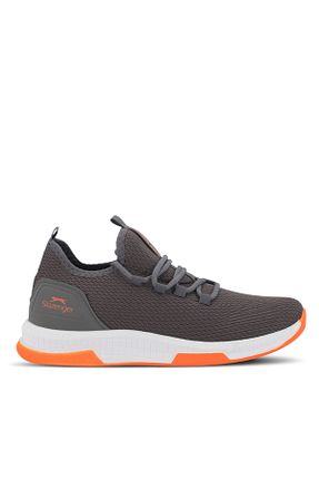 کفش اسنیکر طوسی مردانه بند دار Slazenger - کد 639681727
