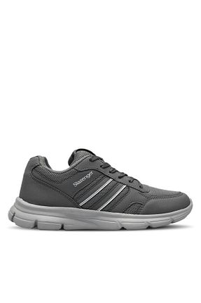کفش اسنیکر طوسی مردانه بند دار Slazenger - کد 670202609